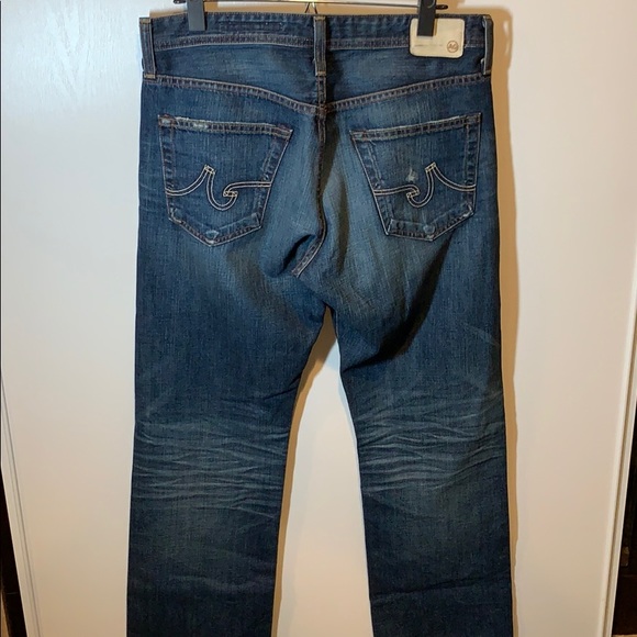 AG Adriano Goldschmied Protege Straight Leg Patchwork Jeans - Picture 4 of 12